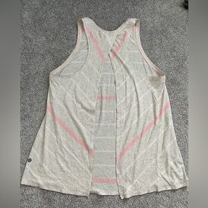 Lululemon open back tie tank